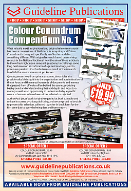 Guideline Publications Colour Conundrum with Vallejo Paint set RAF Colours Day Fighters 1941-1945 